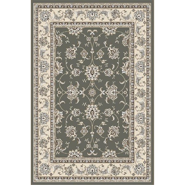 Radici Usa Inc Radici 1780-0041-LT GREEN Pisa Rectangular Light Green Traditional Turkey Area Rug; 5 ft. 3 in. W x 7 ft. 3 in. H 1780/0041/LT GREEN